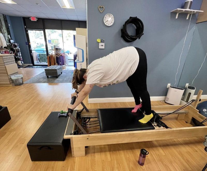 Dana Schwartzberg is training to become a Pilates instructor. (Photo courtesy of Dana Schwartzberg)